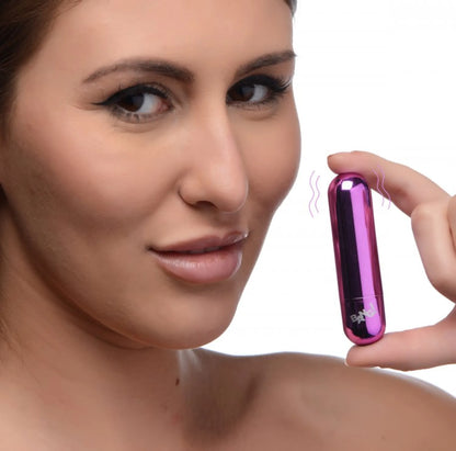 BANG! 10X VIBRATING METALLIC BULLET PURPLE