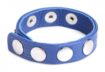 STRICT LEATHER COCK SPEED SNAP COCK RING BLUE