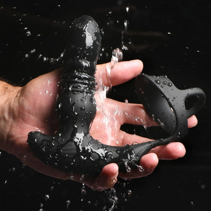 THUNDERPLUGS 10X THRUSTING PLUG W/ COCK & BALL RING