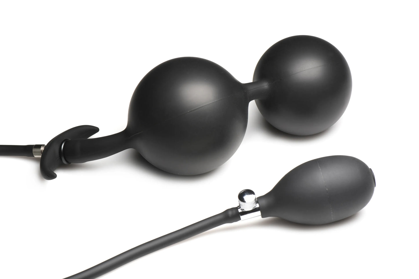 MASTER SERIES ASS RATTLER WEIGHTED INFLATABLE ANAL PLUG