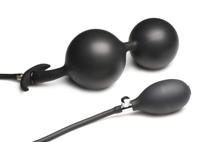 MASTER SERIES ASS RATTLER WEIGHTED INFLATABLE ANAL PLUG