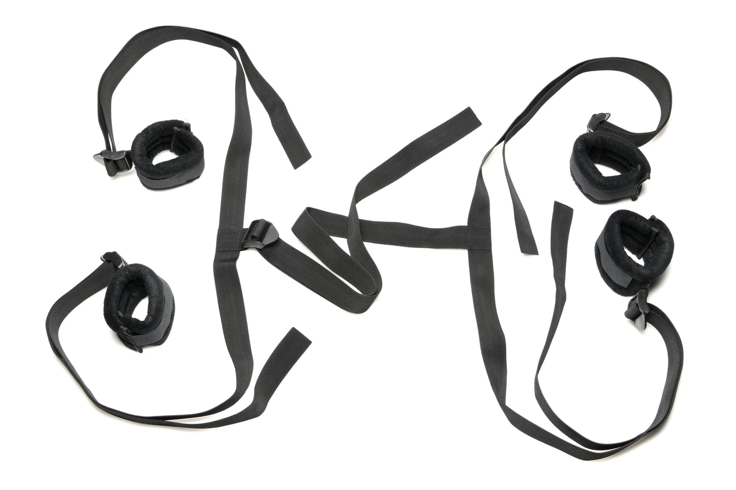 BEDROOM BLISS LOVER'S BED RESTRAINT SYSTEM