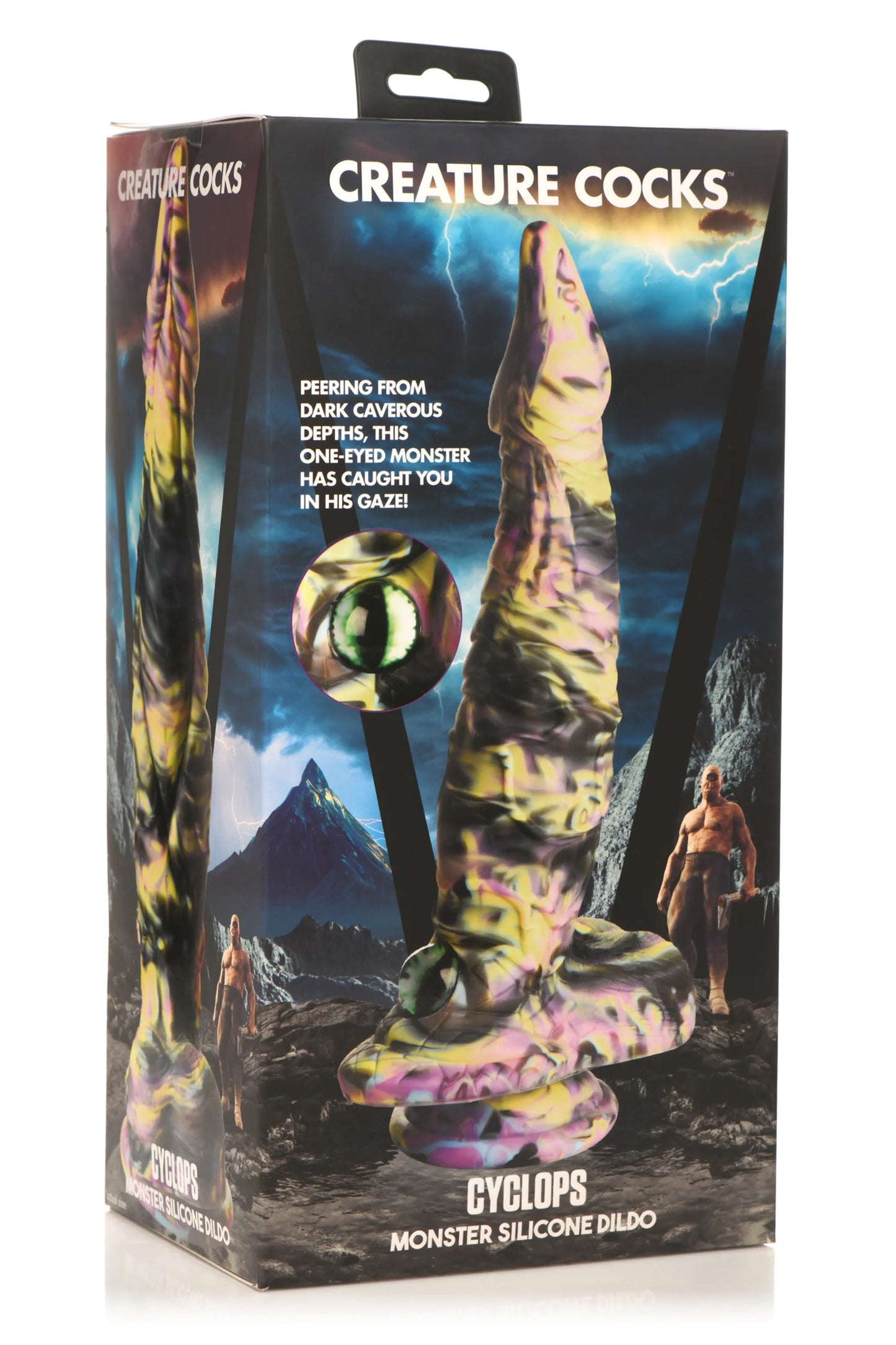 CREATURE COCKS CYCLOPS MONSTER SILICONE DILDO