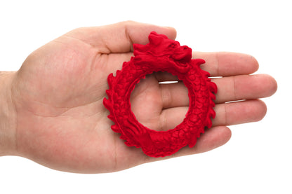 CREATURE COCKS RISE OF THE DRAGON SILICONE COCK RING