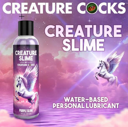 CREATURE COCKS CREATURE SLIME WATER BASED PURPLE SLIME LUBE 8OZ