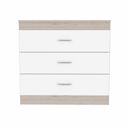 31" Black Three Drawer Dresser