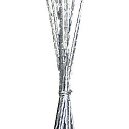 46" Chrome Multi Light LED Novelty Floor Lamp