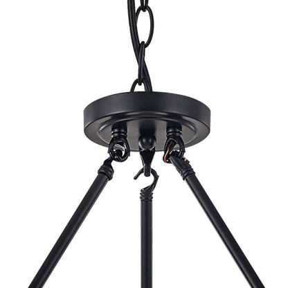 Black And Gold Candle Style Twelve Light Metal Dimmable Chandelier