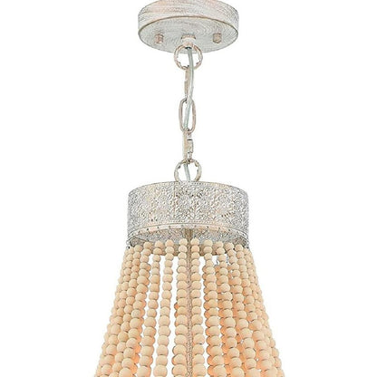 Gold And White Candle Style Five Light Metal Dimmable Chandelier