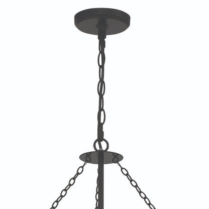 Black And Gold Candle Style Ten Light Metal Dimmable Chandelier