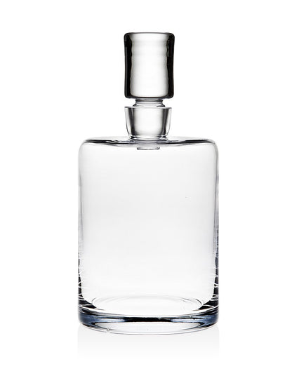 Clear Lead Free Crystal Stemless Decanter