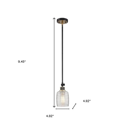 Black Kitchen Island Metal Dimmable Chandelier With Clear Shades