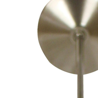 Nickel Bulb Metal Chandelier