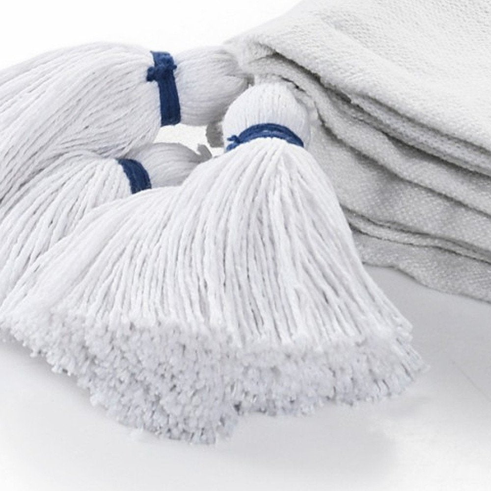 50" X 60" Gray and White Woven Cotton Striped Throw Blanket with Tassels