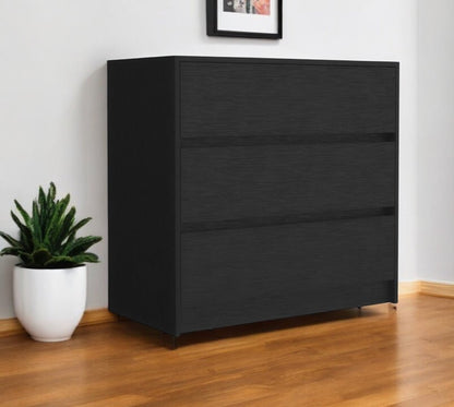 33" White Three Drawer Dresser