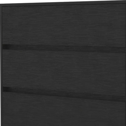 33" White Three Drawer Dresser