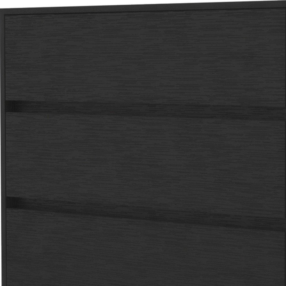 33" White Three Drawer Dresser