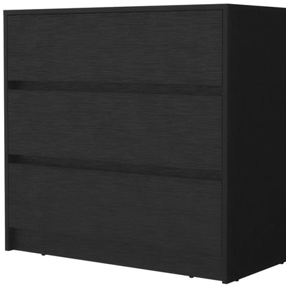 33" White Three Drawer Dresser