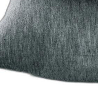 Four Piece Slate Gray Linen Sheet Set