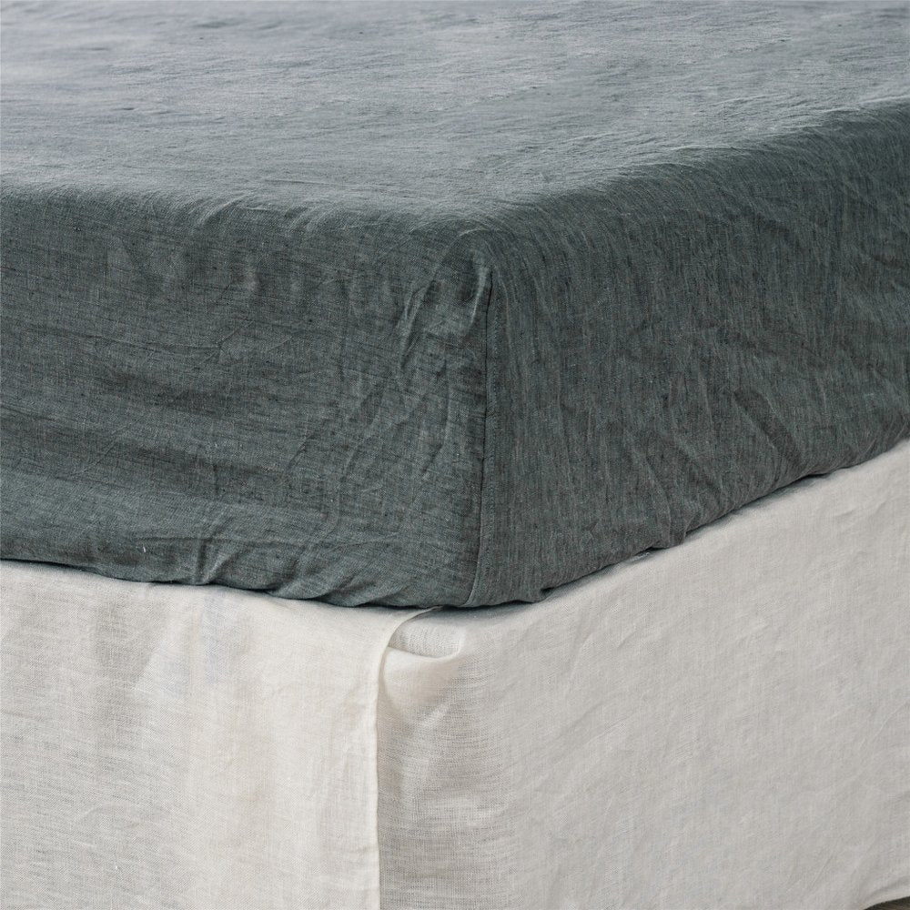 White Linen Queen Fitted sheet