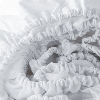 White Linen Queen Fitted sheet