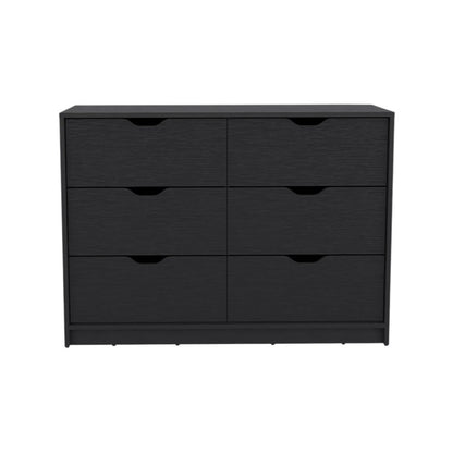 42" White Four Drawer Dresser