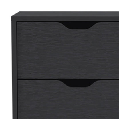 18" White Five Drawer Standard Chest