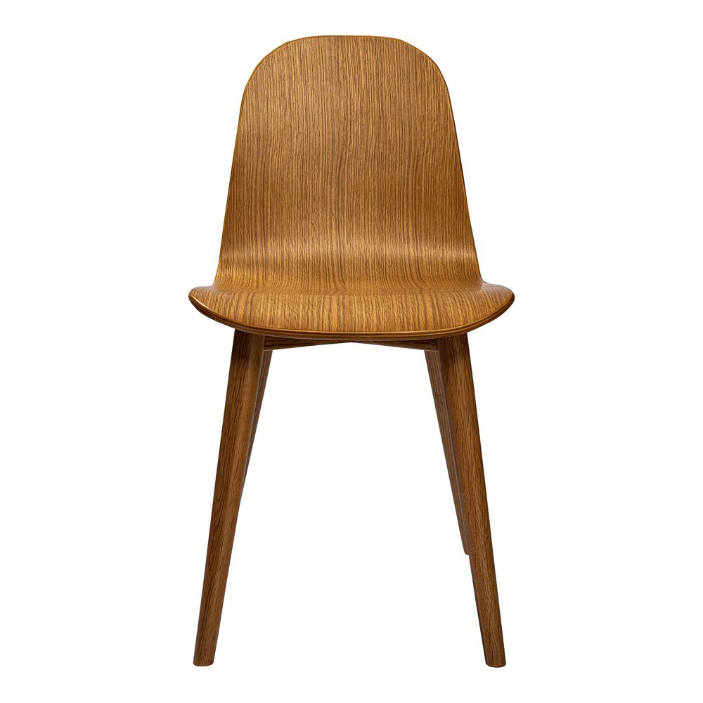 Oak Solid Wood and Wood Dining Side Chair