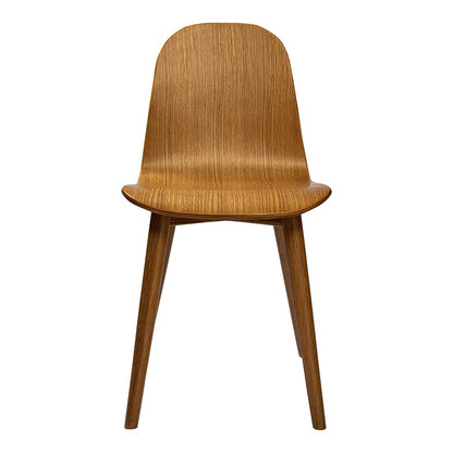 Oak Solid Wood and Wood Dining Side Chair