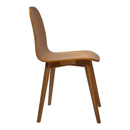 Oak Solid Wood and Wood Dining Side Chair