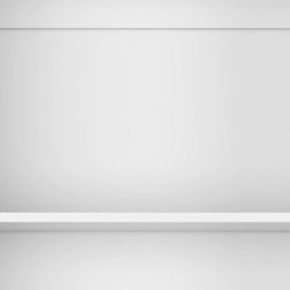 Set of Three White Wood Twelve Tier Modular Bookcase with Two Doors