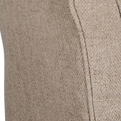 Queen Cream Geometric Fleece Woven Plush Blanket