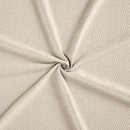 Queen Ivory Cotton Waffle Weave Blanket