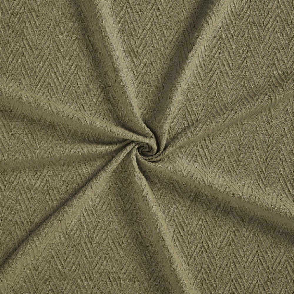 King Sage Cotton Woven Chevron Blanket