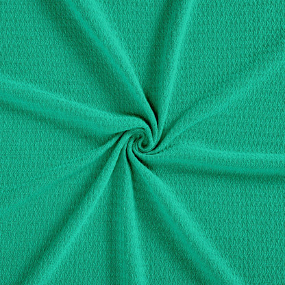 King Turquoise Cotton Waffle Weave Honeycomb Blanket