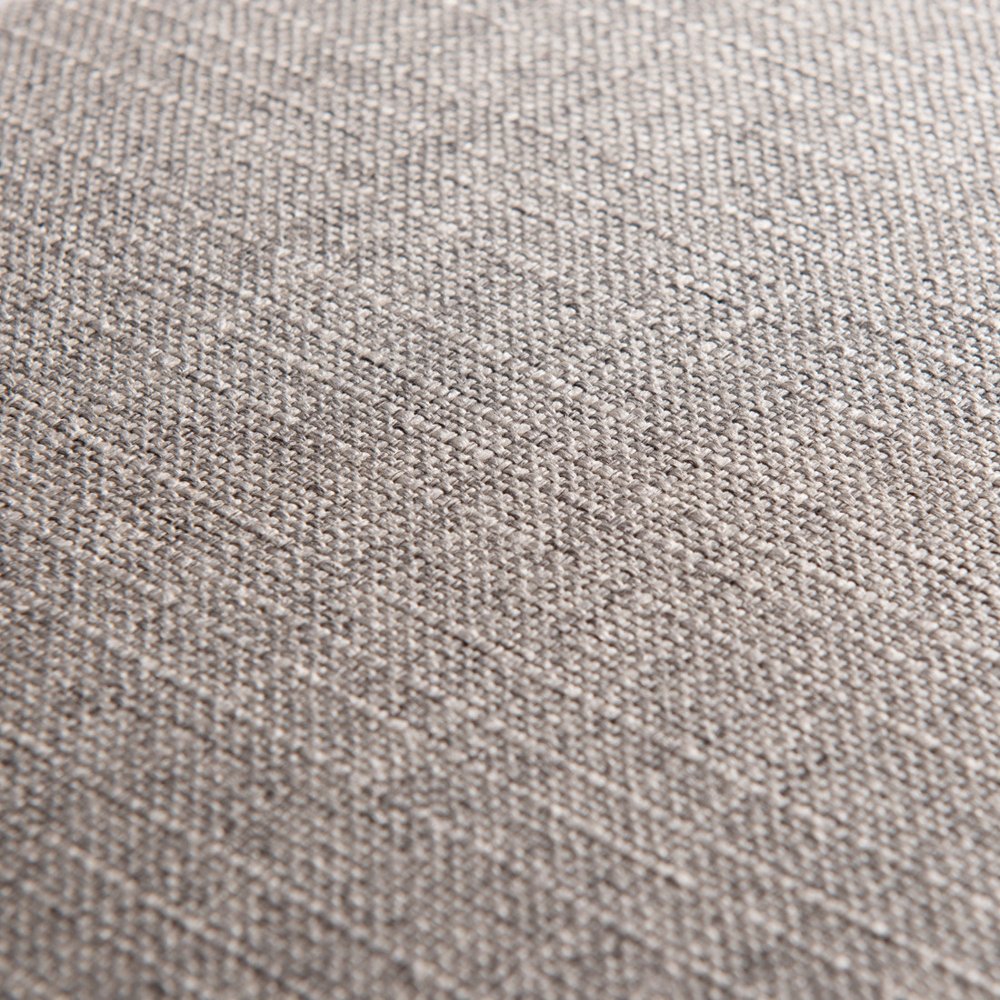 Gray and Brown Upholstery Dining Arm Chair