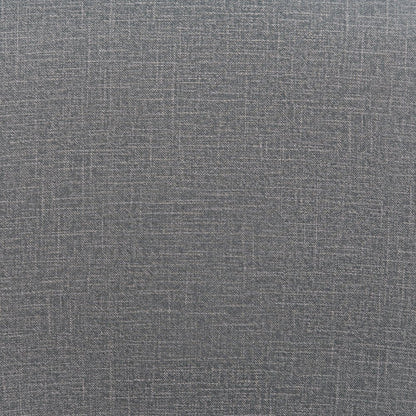 Set of Two Gray and Brown Faux Leather Dining Side Chairs