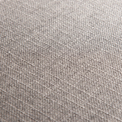 Gray and Brown Upholstery Dining Arm Chair