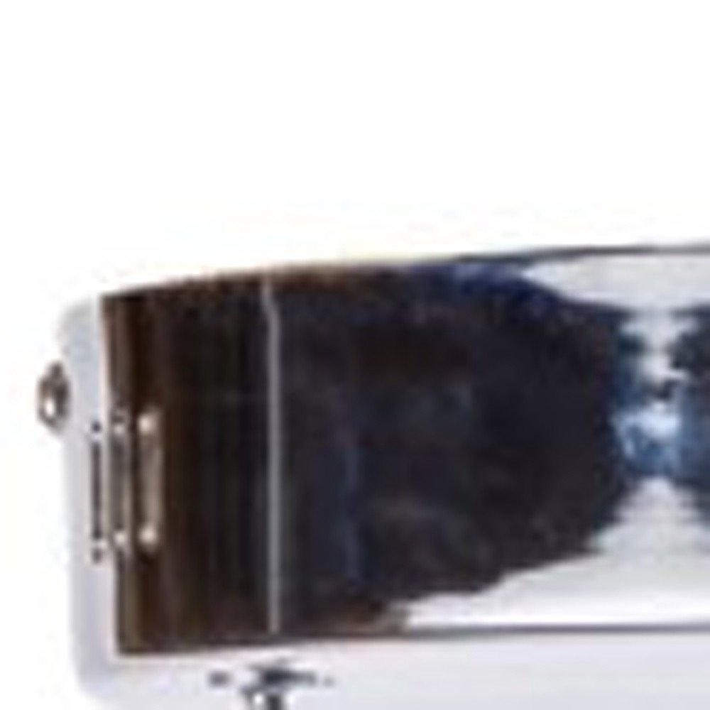 Silver Metallic Six Light Metal LED Dimmable Smart Enabled Ceiling Light