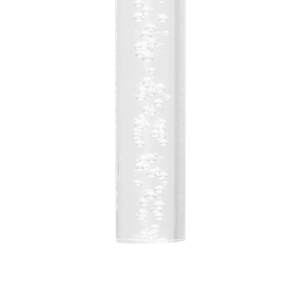 Silver And Clear Nine Light Metal Dimmable Chandelier With Clear Shades