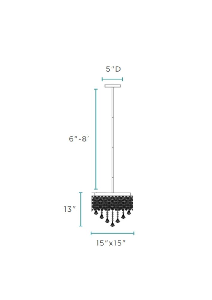 Silver And Clear Nine Light Crystal Dimmable Chandelier With Clear Shades