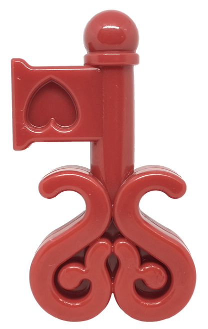 MKB Key to My Heart Ultra Durable Nylon Dog Chew Toy for Aggressive Chewers