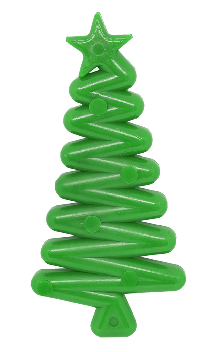 MKB Christmas Tree Ultra Durable Nylon Dog Chew Toy for Aggressive Chewers