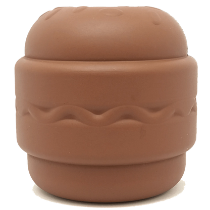 SP Hamburger Durable Rubber Chew Toy & Treat Dispenser