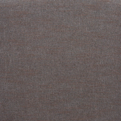 Set of Two Gray and Brown Upholstery Open Back Dining Arm Chairs
