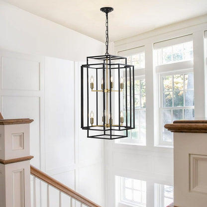 Gold Chandelier Metal Ceiling Light