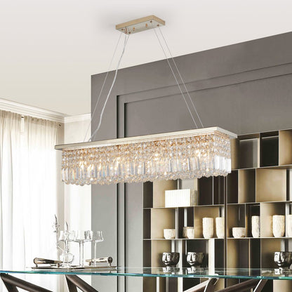 Gold Chandelier Metal Ceiling Light