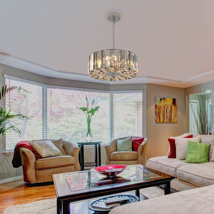 Clear Chandelier Crystal Ceiling Light