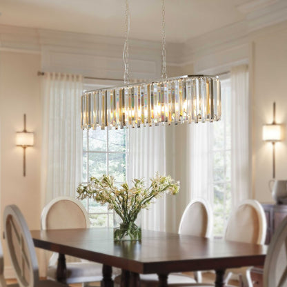 Clear Chandelier Crystal Ceiling Light