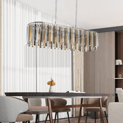 Clear Chandelier Crystal Ceiling Light